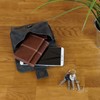 LECONI Gürteltasche Bauchtasche Leder Hüfttasche Handytasche Ledertasche für Damen &