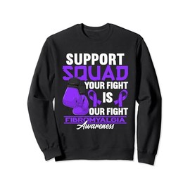 Support Awareness Squad I Chronic Pain Response Fibromyalgia Sweatshirt