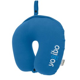 Yogibo Neck Pillow Logo Yogibo Neck Pillow Logo Aqua Blue Travel