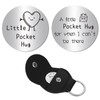 CREATCABIN Little Pocket Hug Token Long Distance Relationship Gift Inspirational