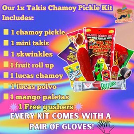 Takis Chamoy Pickle Kit Chamoy Pickle Pickle Kit Viral pickle Pickle Instant Food