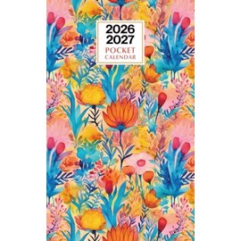 Pocket Calendar 2026-2027: Monthly Planner For Purse Small Size 2-Year From January 2026 To December 2027
