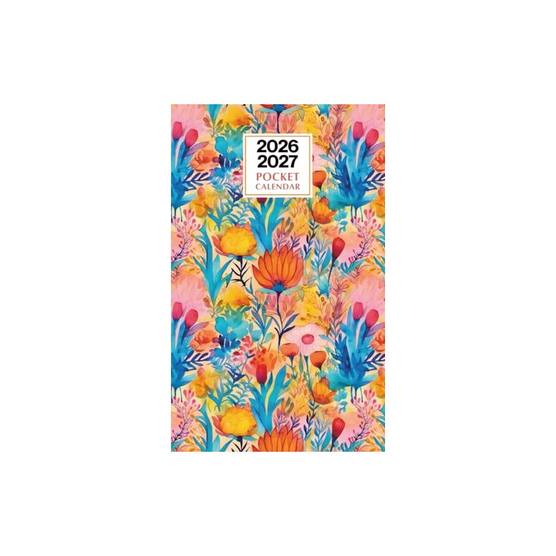 Pocket Calendar 2026-2027: Monthly Planner For Purse Small Size 2-Year