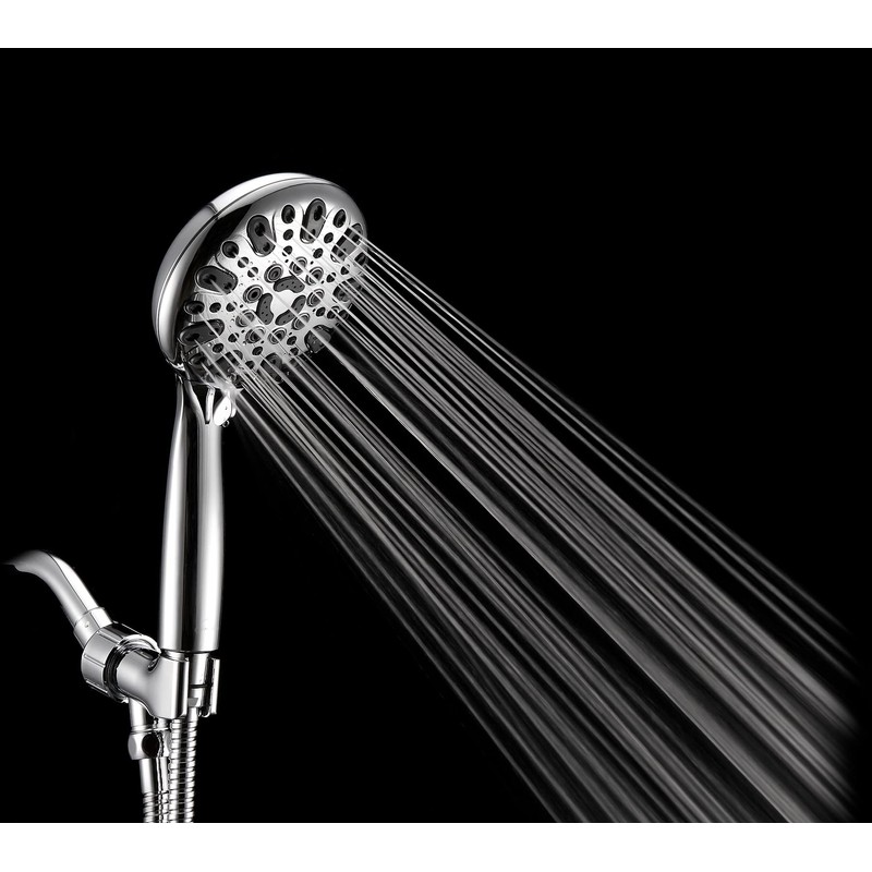 Handheld Shower Head, 6 Spray Setting High Pressure Shower Head