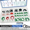 Daptemn 175 PCS A/C Compressor System Seal Washers Kit, 12