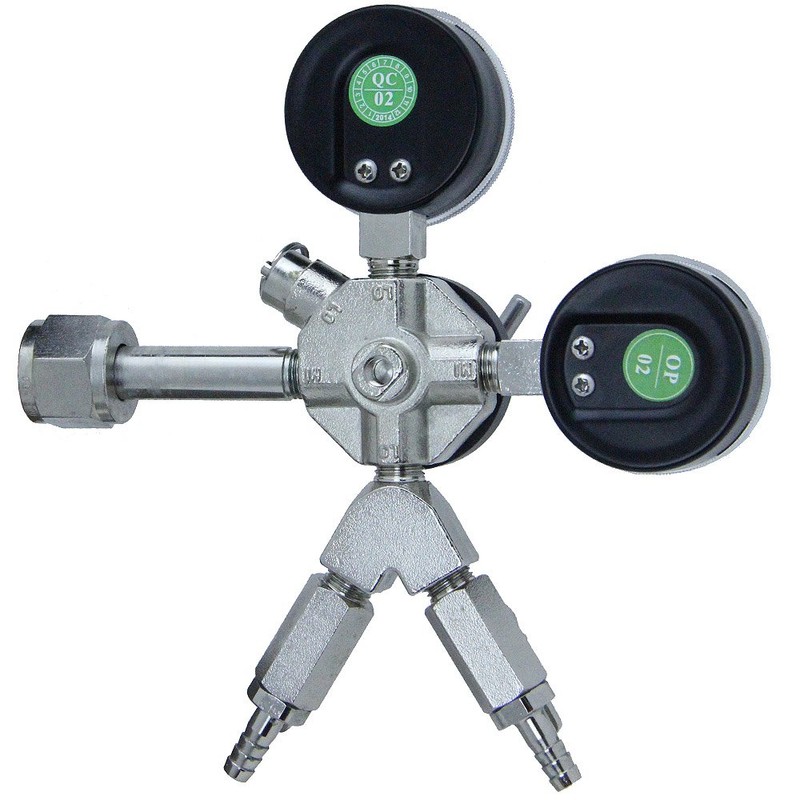 Kegco YH-762-2 Two Prouct Regulator, CGA-320