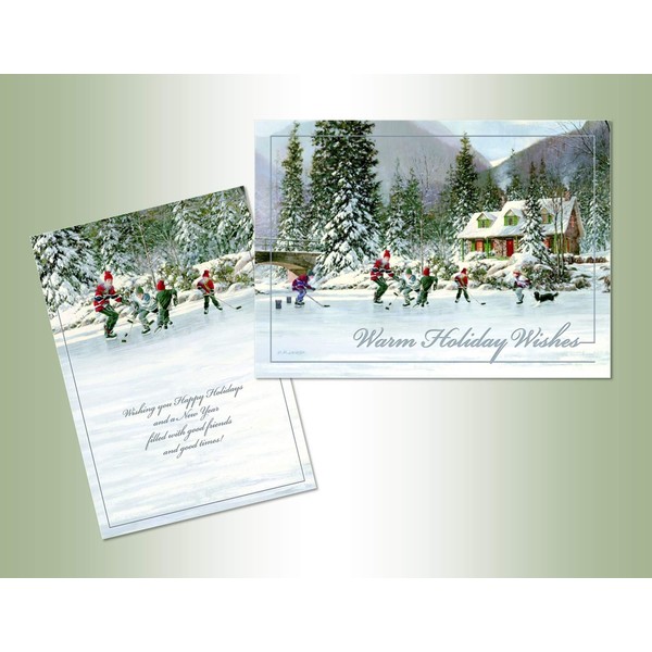 Performing Arts Full Color Inside Mountain Hockey Stationery Paper, 52521-18