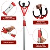 tonchean Fruit Picker, Adjustable 51-91'' Fruit Picker Pole Tool with