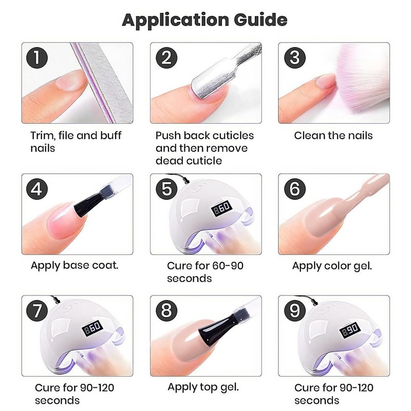 RARJSM Gel Nail Polish Nude Pink Skin Tone Milky Pink