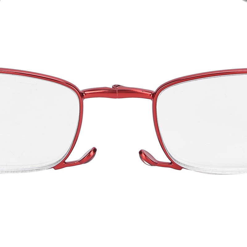 Blue Light Blocking Reading Glasses Fashionable Folding Multifocal Presbyopic Glasses(+200