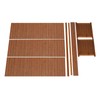 ZGEXING 7 Tier Bamboo Shoe Rack, Brown Shoe Storage Cabinet,