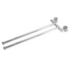 Bathroom Wall Mounted Towel Rack Swing Out Rotating Towel Hanger