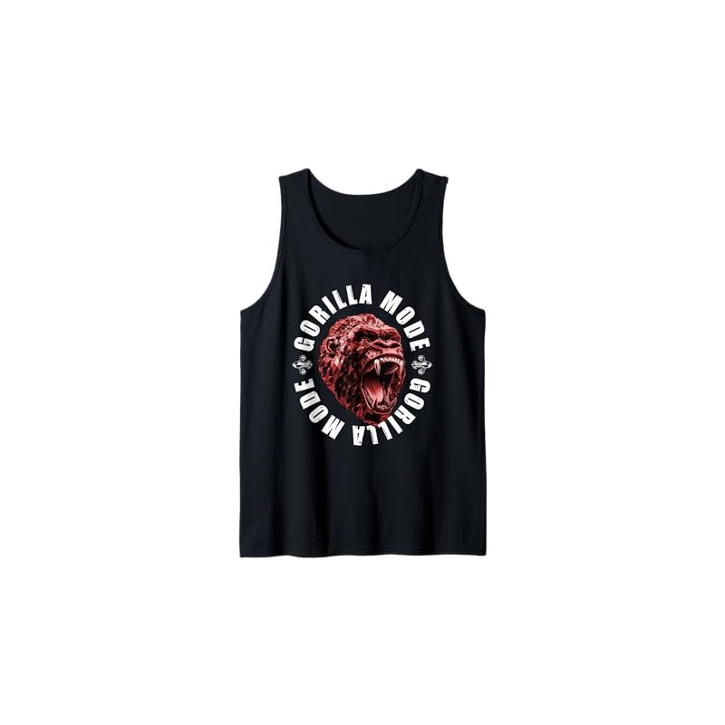 Gorilla Fashion Workout Quote | Gym Motivation Beast Training Tank