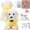Kenning 5 Pcs Funeral Gift Set Cremation Stuffed Dog for