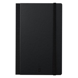 Kokuyo PERPANEP PER-HZ1010WT4D Notebook German Style Rugged A5 0.1 inch (4 mm) Square Dot Ruled, Black