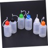 TEHAUX 25 Pack Paint Bottles 30ml Squeeze Bottles for Pigment