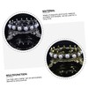 Baluue 2pcs Elegant Nail Art Pen Rack Creative Manicure Brush