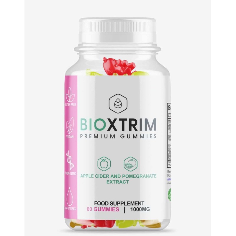 BioXtrim Gummies - All Natural - New & Sealed -