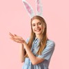 Matreeglam Rabbit Ears Headband Set Adults Children Plush Headbands Rabbit