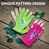 Vgo... 1 Pair Women Gardening Work Gloves Safety Gloves Breathable