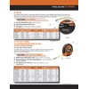 Keson ST18M503X Closed-ABS Housing Steel Tape Measures, Speed Rewind (Graduations: