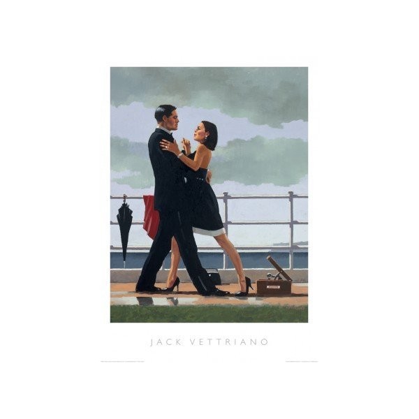 Anniversary Waltz Print By Jack Vettriano - Size 50 cm