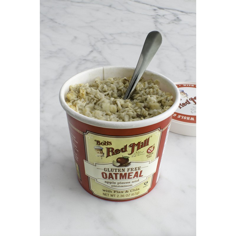Bob's Red Mill Gluten Free Apple Cinnamon Oatmeal Cup, 2.36