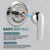 NBPLUS H79 Single Metal Lever Handle Kit for Delta 1300/1400