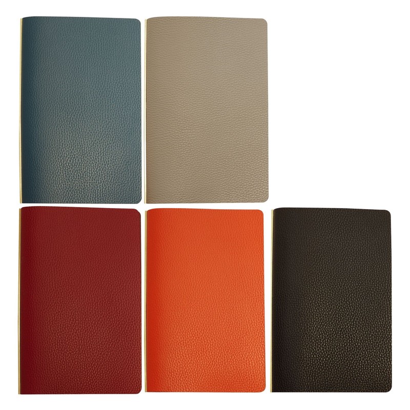 PLT Shrink 6 Hole Ring Leather Bible BK