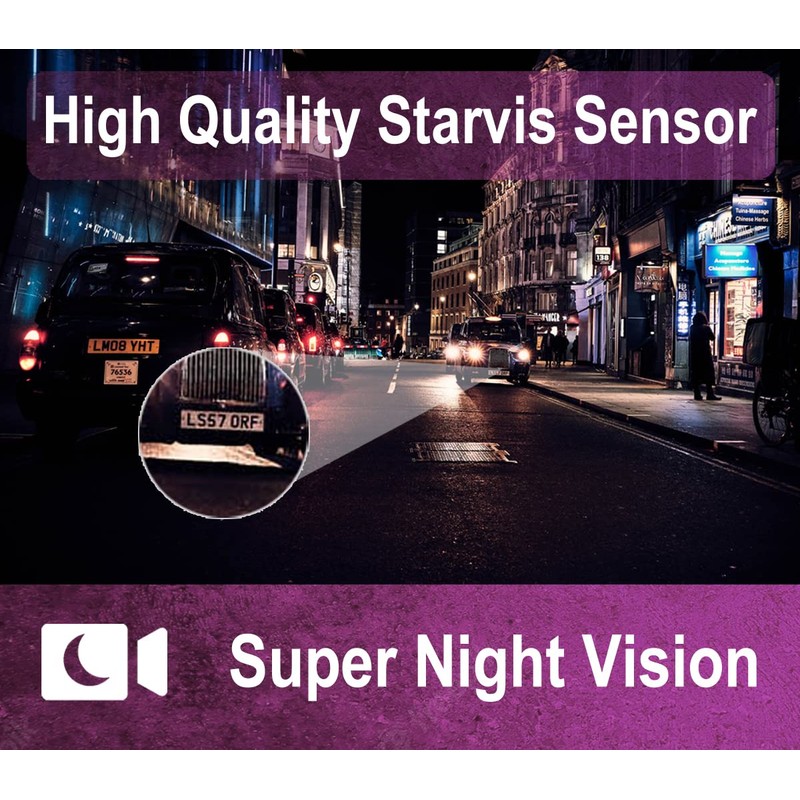Upgraded Superlight Mini 02 Built in WiFi GPS Dash Cam