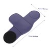 Baluue Stethoscope Holder Clip Pu Leather Stethoscope Protector for and