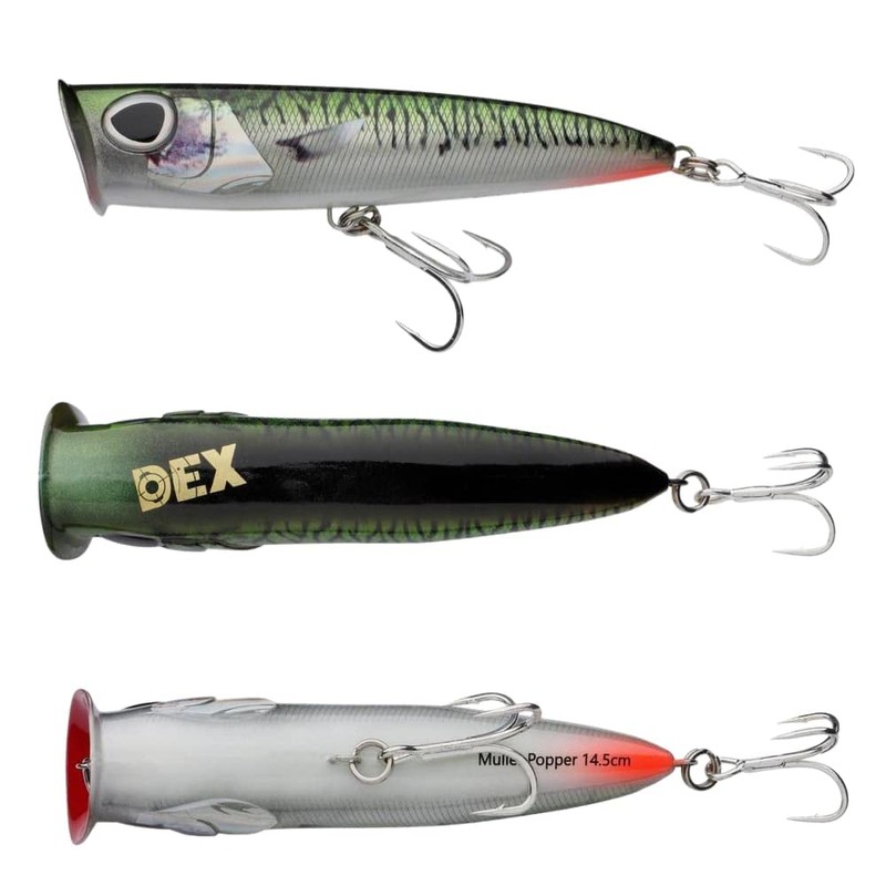 BERKLEY DEX Mullet Popper 145 mm - Fishing Hook (145