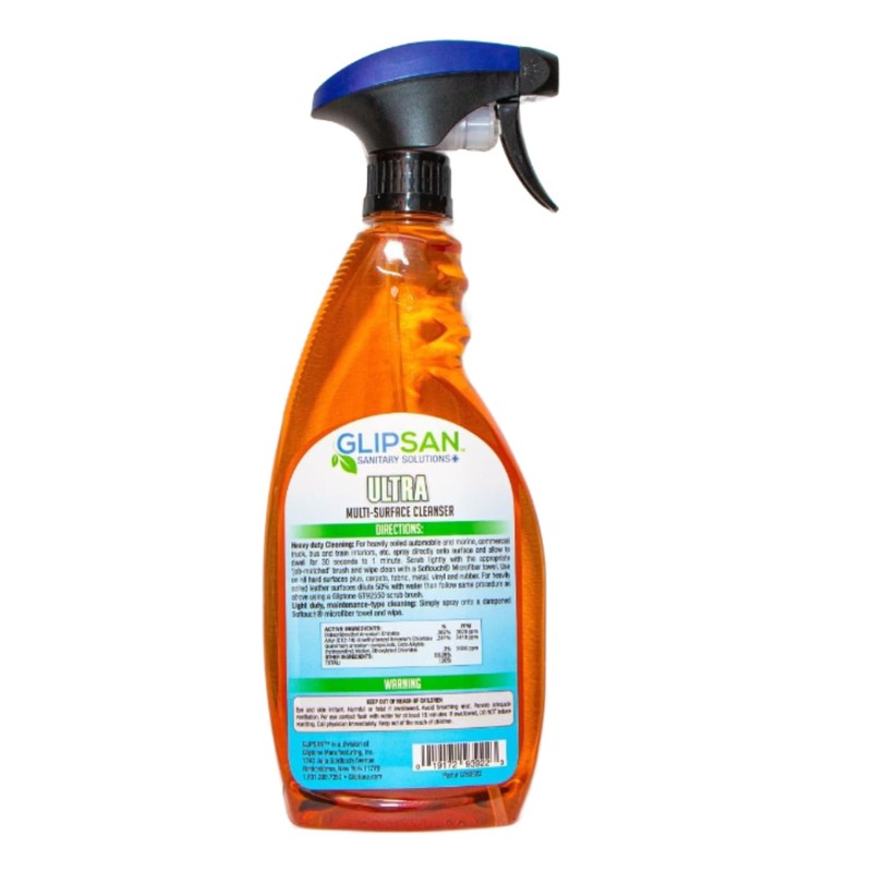 Glipsan Ultra Multi-Surface Cleanser, Great for Carpets, Fabric, Plastic, Vinyl