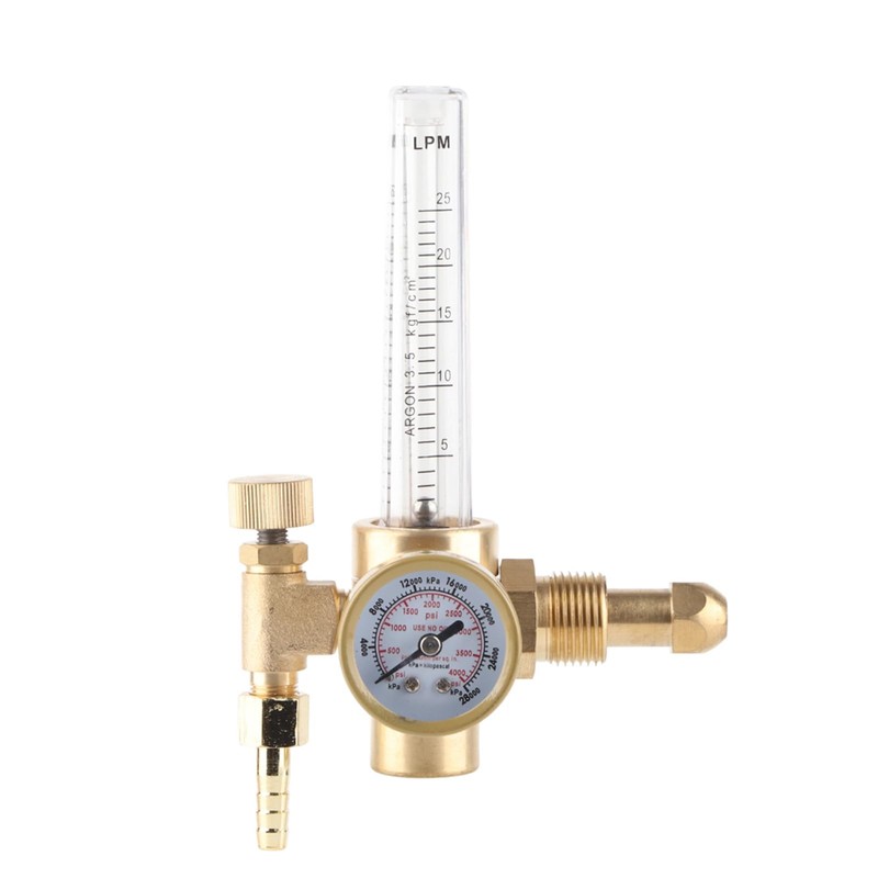 G5/8‑14 CGA580 Argon Flowmeter Regulator Mig Tig Welder Welding Regulator