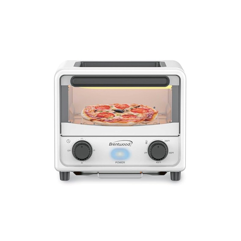 Brentwood 3 Liter Stainless Steel Mini Toaster Oven and Griddle
