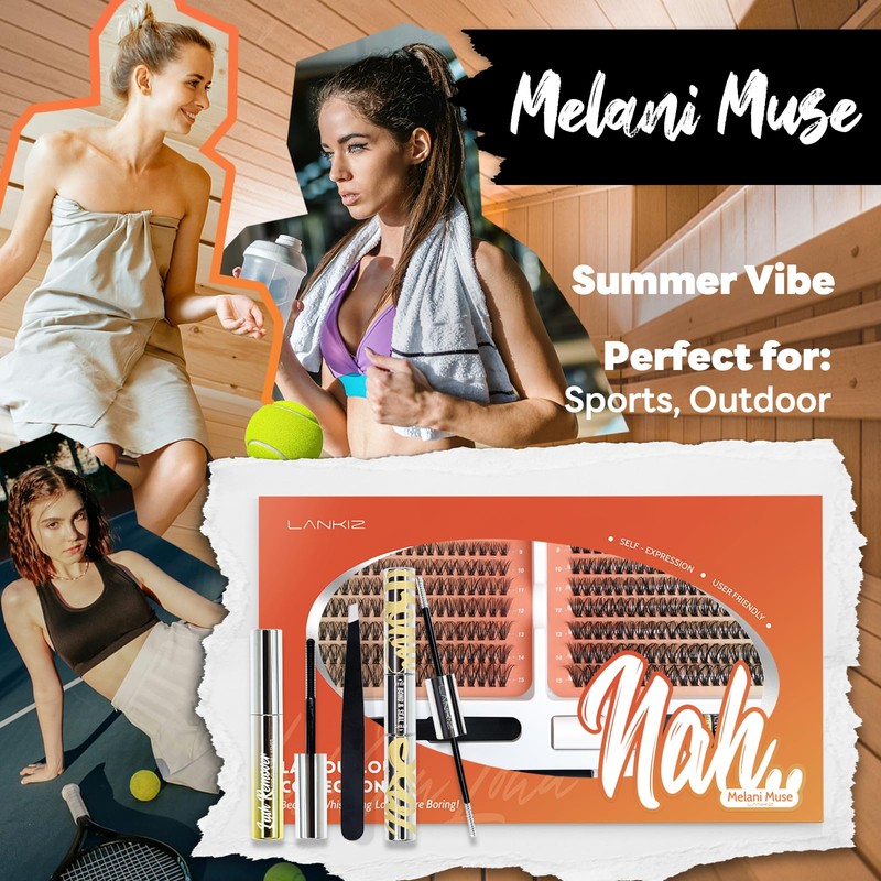 Lash Clusters Kit - LANKIZ DIY Lash Extension Kit, C