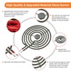 MP22YA Stove Elements Replacement and W10288051 Electric Stove Drip Pans
