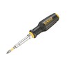 Dewalt Full Fit 6-Way Multi-bit Screwdriver, Supplied with: 2 x