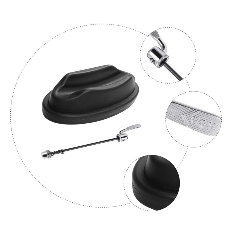 OHPHCALL 2 Pcs Front Wheel Pad for Bicycle Training Stationary