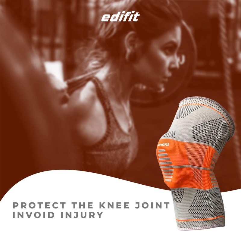 EDIFIT, Knee Support for Men and Women, Knee Support, Crossfit,