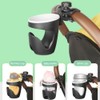 Pram Cup Holder 360 Degree Rotating Stroller Drink Holders Universal