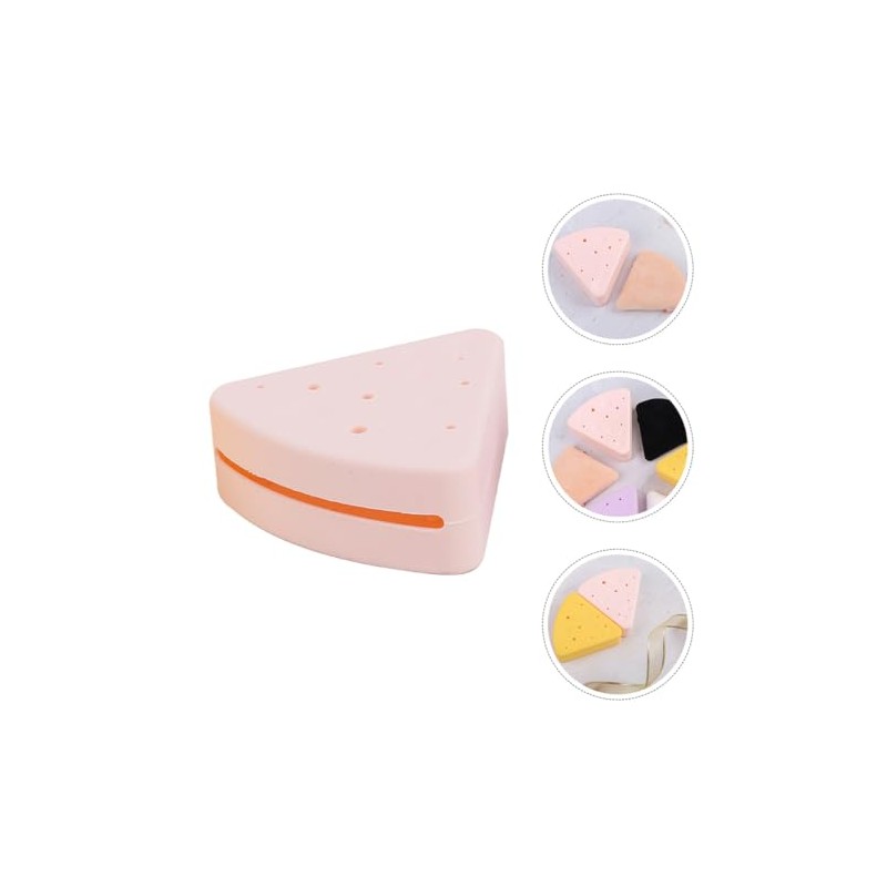 MAGICLULU Estuche Triangular para Esponjas de Maquillaje de Silicona Caja