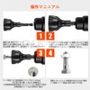 FiLwW Chamfer Bit Drill, Chamfering Cutter, Carbide Blade, Hex Shank