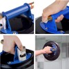 IMT 8" Metal Suction Cup for Glass, Vacuum Pump Suction