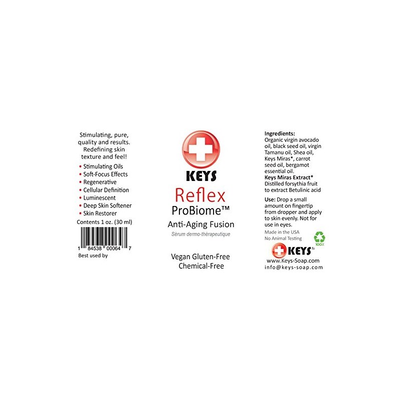 Reflex ProBiome Anti-Aging Fusion 1oz serum by Keys