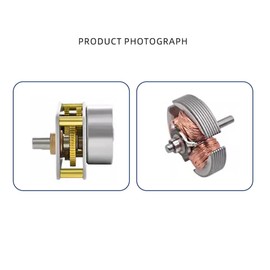 Snblzhef Brushed DC Motor Model 4142-300, 3V, 55RPM with Gear Reduction and Speed Regulation Features for Small Scale Applications