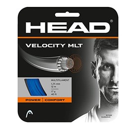 HEAD Velocity MLT - Cuerda de Tenis (16, Azul)