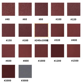 SPEEDWOX Magic Sandpaper Sanding Paper #240 100 Sheets 75mm Round No Hole Sanding Paper Sanding Disc Polishing