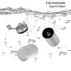 Hand Crank Coffee Grinder Multifunctional Stainless Steel and Ceramic Manual