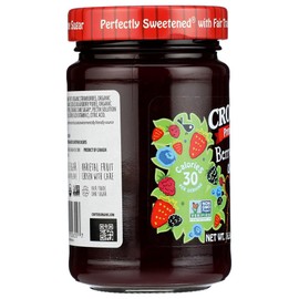 Crofter's Organic Premium Spread, Seedless Blackberry, 16.5 Oz. (Pack of 6)